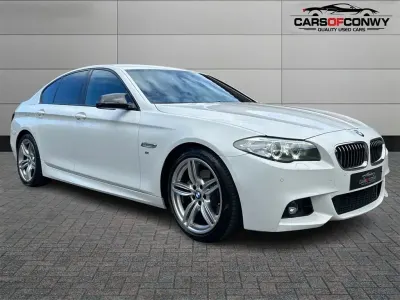 Used BMW 520 M Sport 184 HP (135 kW) 2014 White Sedan