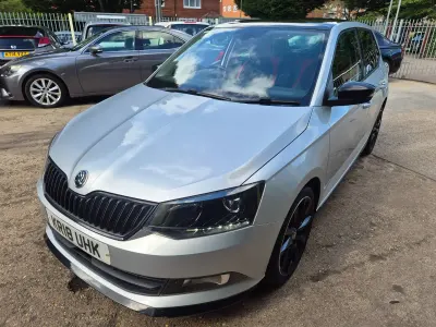 Used Skoda Fabia Monte Carlo 110 HP (80 kW) 2018 Silver Hatchback