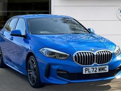 Used BMW 118 M Sport 134 HP (98 kW) 2022 Blue Hatchback