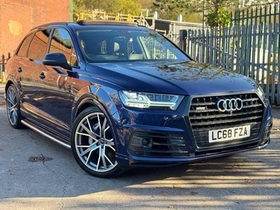 Blue Used 2019 Audi Q7 Advanced SUV | £33,995 (Fair price)