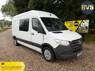 Used Mercedes Sprinter 143 HP (105 kW) 2019 White Van