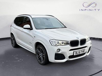 White Used 2016 BMW X3 M Sport SUV | £19,949 (Expensive)