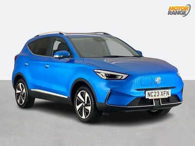 Used MG ZS Trophy 114 kW (156 HP) 2023 Blue SUV