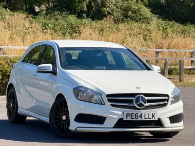 Used Mercedes A200 AMG 2014 White Hatchback
