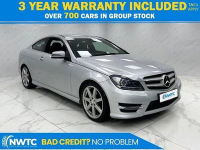 Used Mercedes C220 Sport Edition 170 HP (125 kW) 2014 Silver Coupe