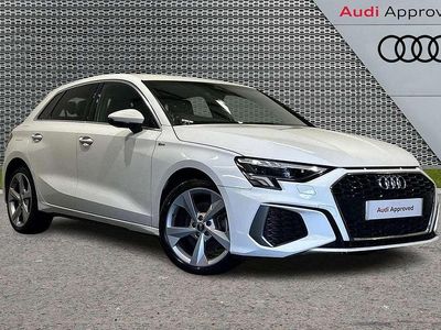 White Used 2021 Audi A3 e-tron S-Line Hatchback | £20,599 (A bit pricey)