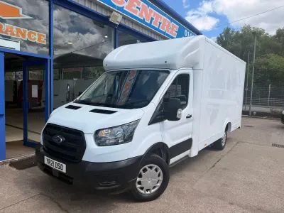 Usado Ford Transit S 130 HP (95 kW) 2021 Branco Cabrios