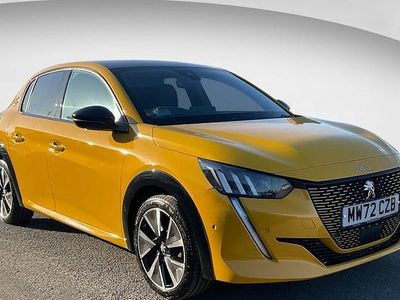 Used Peugeot e-208 GTi 100 kW (136 HP) 2023 Yellow Hatchback