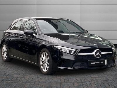 Used Mercedes A180 116 HP (85 kW) 2019 Cosmos black Hatchback