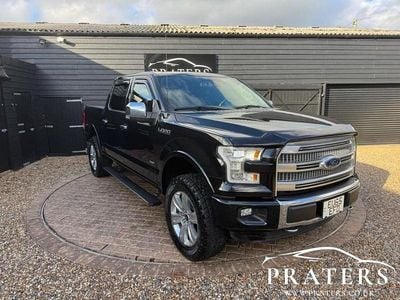 Used Ford F-150 Platinum 2015 Black Pickup
