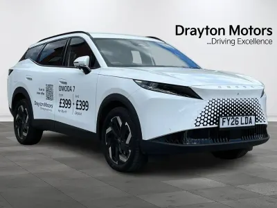 New Omoda 7 2026 White SUV