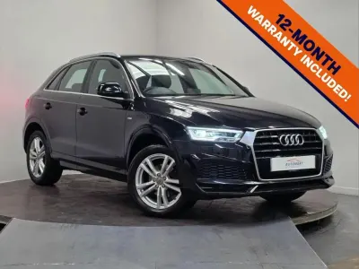 Used Audi Q3 S-Line 147 HP (108 kW) 2018 Black SUV