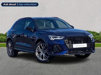 Used Audi Q3 Black Edition 147 HP (108 kW) 2025 Blue SUV