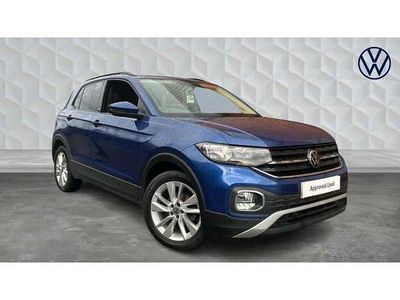Reef blue Used 2022 VW T-Cross Active SUV | £13,850 (Fair price)