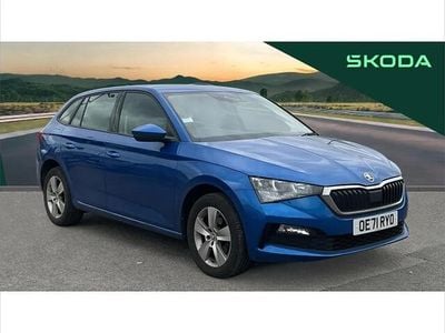 Used Skoda Scala SE 150 HP (110 kW) 2022 Blue Hatchback