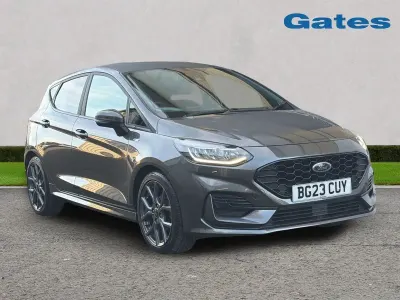 Begagnad Ford Fiesta ST-Line 2023 Grå Halvkombi