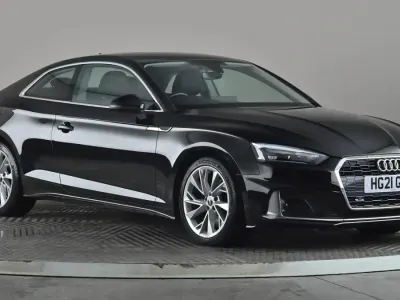 Second-hand Audi A5 Sport 163 CP (119 kW) 2021 Negru Coupe