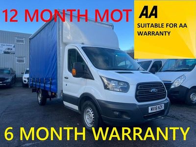 Used Ford Transit 170 HP (125 kW) 2018 White Cabriolet