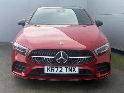 Used Mercedes A200 AMG line 161 HP (118 kW) 2022 Red Hatchback