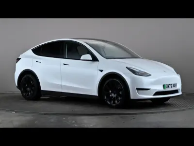 Used Tesla Model Y Long Range AWD 378 kW (514 HP) 2022 White SUV