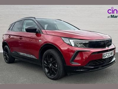 Used Vauxhall Grandland X GS Line 128 HP (94 kW) 2022 Red SUV