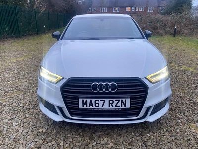 Used Audi A3 Black Edition 2017 White Hatchback