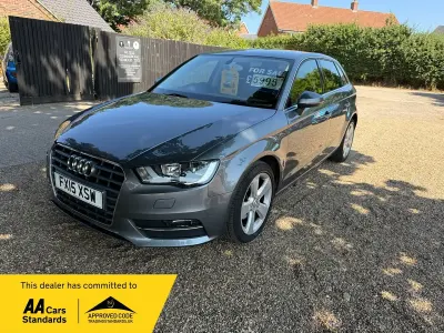 Used Audi A3 Sport 110 HP (80 kW) 2015 Grey Hatchback