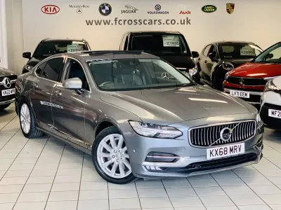 Usado Volvo S90 Inscription 2018 Cinzento Sedan