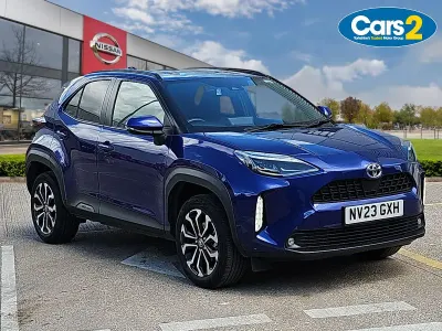 Used Toyota Yaris Hybrid Design 2023 Blue Estate