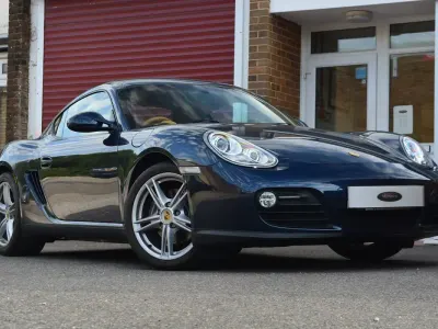 Used Porsche Cayman 2010 Blue Coupe