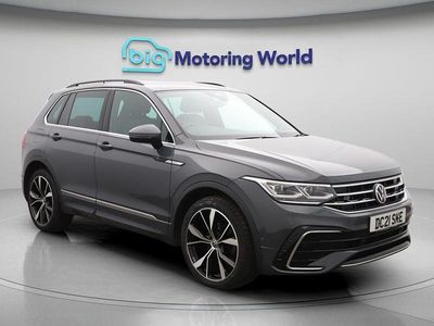Grey Used 2021 VW Tiguan R-line SUV | £21,500 (Good price)