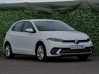 Used VW Polo Style 95 HP (69 kW) 2022 White Hatchback
