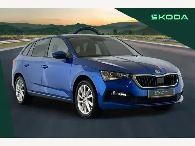 Used Skoda Scala SE L 110 HP (80 kW) 2022 Race blue Hatchback