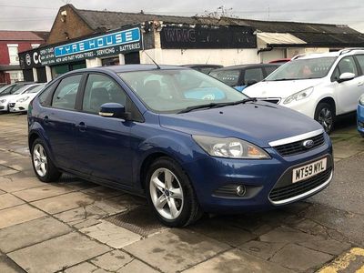 Used Ford Focus Zetec 2009 Blue Hatchback