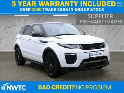 Used Land Rover Range Rover evoque HSE Dynamic 2018 White Estate
