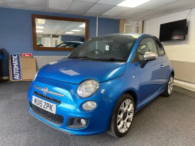 Occasion Fiat 500 S 69 ch (50 kW) 2015 Bleue Citadine