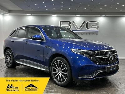 Blue Used 2020 Mercedes EQC400 AMG line SUV | £19,994 (Good price)