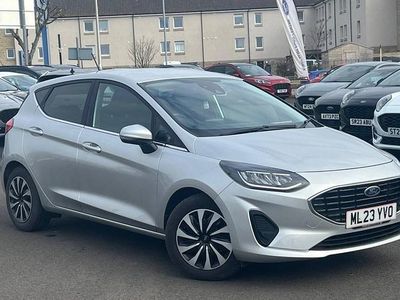 Used Ford Fiesta Titanium 2023 Silver Hatchback