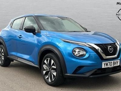 Used Nissan Juke Acenta 114 HP (83 kW) 2020 Blue SUV