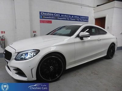 Used Mercedes C200 AMG Line Premium 200 HP (147 kW) 2019 White Coupe