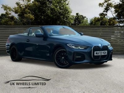 Used BMW 420 M Sport 2022 Blue Cabriolet