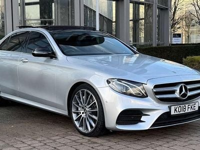 Silver Used 2018 Mercedes E350 AMG Line Premium Sedan | £16,260 (Good price)