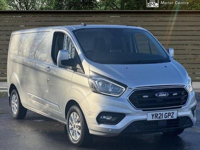 Silver Used 2021 Ford Transit Custom Limited Van | £12,495 (Good price)