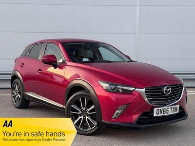Begagnad Mazda CX-3 Inclusive 120 HK (88 kW) 2015 Röd SUV