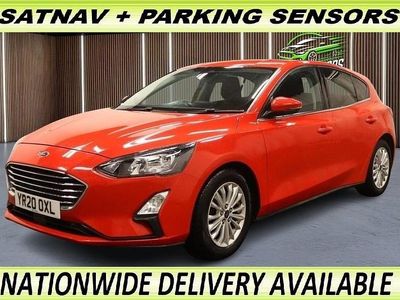 Red Used 2020 Ford Focus Titanium Hatchback | £5,577 (Good price)