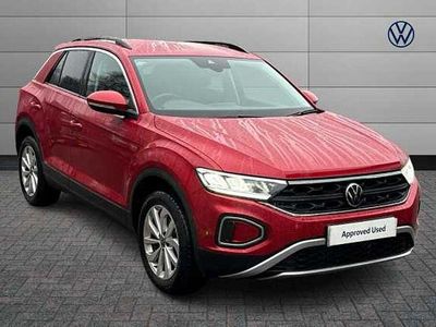 Red Used 2025 VW T-Roc Match SUV | £23,150 (Fair price)