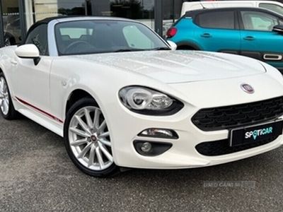 used Fiat 124 Spider 1.4 MULTIAIR LUSSO EURO 6 2DR PETROL FROM 2017 FROM EGLINTON (BT47 3DN) | SPOTICAR