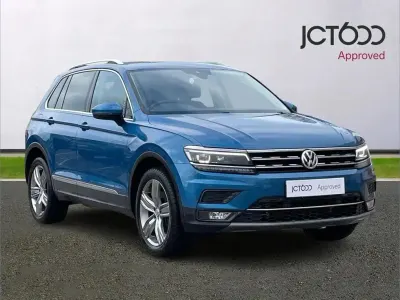 Used VW Tiguan SEL 187 HP (137 kW) 2019 Blue SUV