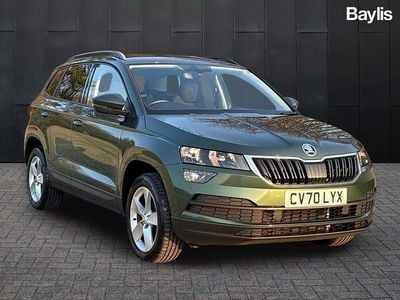Used Skoda Karoq SE 150 HP (110 kW) 2020 Green SUV