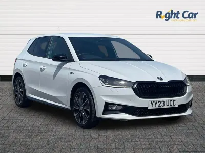 Used Skoda Fabia Monte Carlo 2023 White Hatchback
